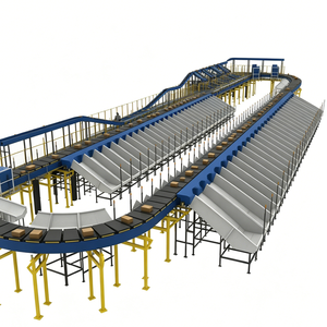 Intelligent Warehouse Cross Belt Sorting Line Logistics