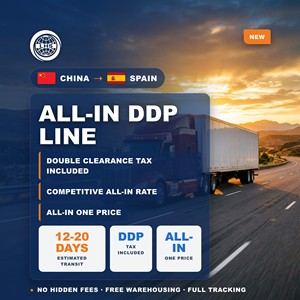 LHS China To Spain DDP Shipping Agent Ocean Container Truck Cross Border Logistics Best Rate Fast Booking Fast