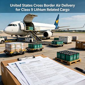Reliable Freight Forwarder Shipping Agency Cross Border Air Freight Forwarding for Class 9 Lithium Related Cargo to US