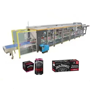 Customized Full Wrap Around Case Packer Equipment For American Style Corrugated Kraft Box Packaging Factory